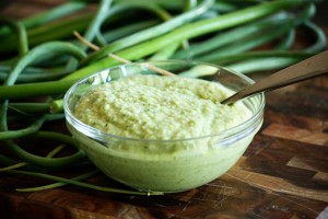 Garlic Scape Pesto (Image courtesy of unsophisticook.com)